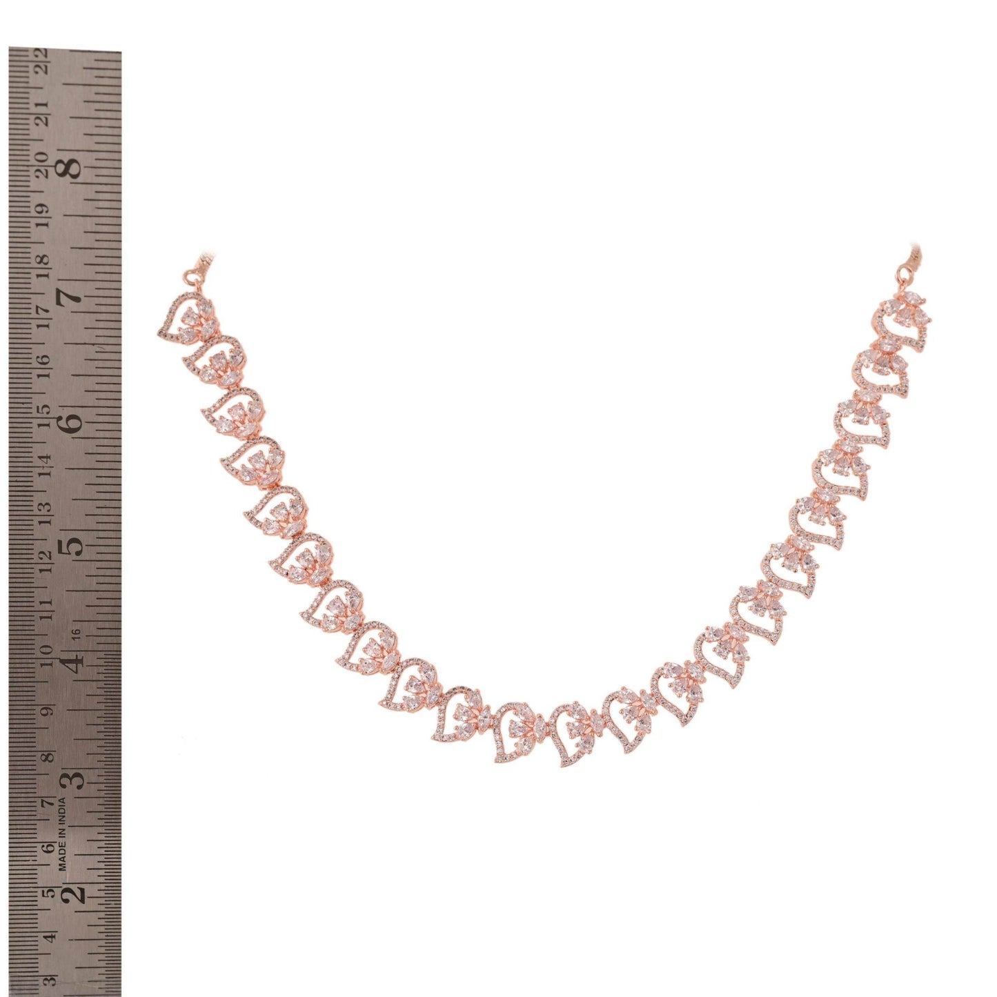 Handmade CZ Necklace for Women - Uniquely Crafted with Care T4 Jewels