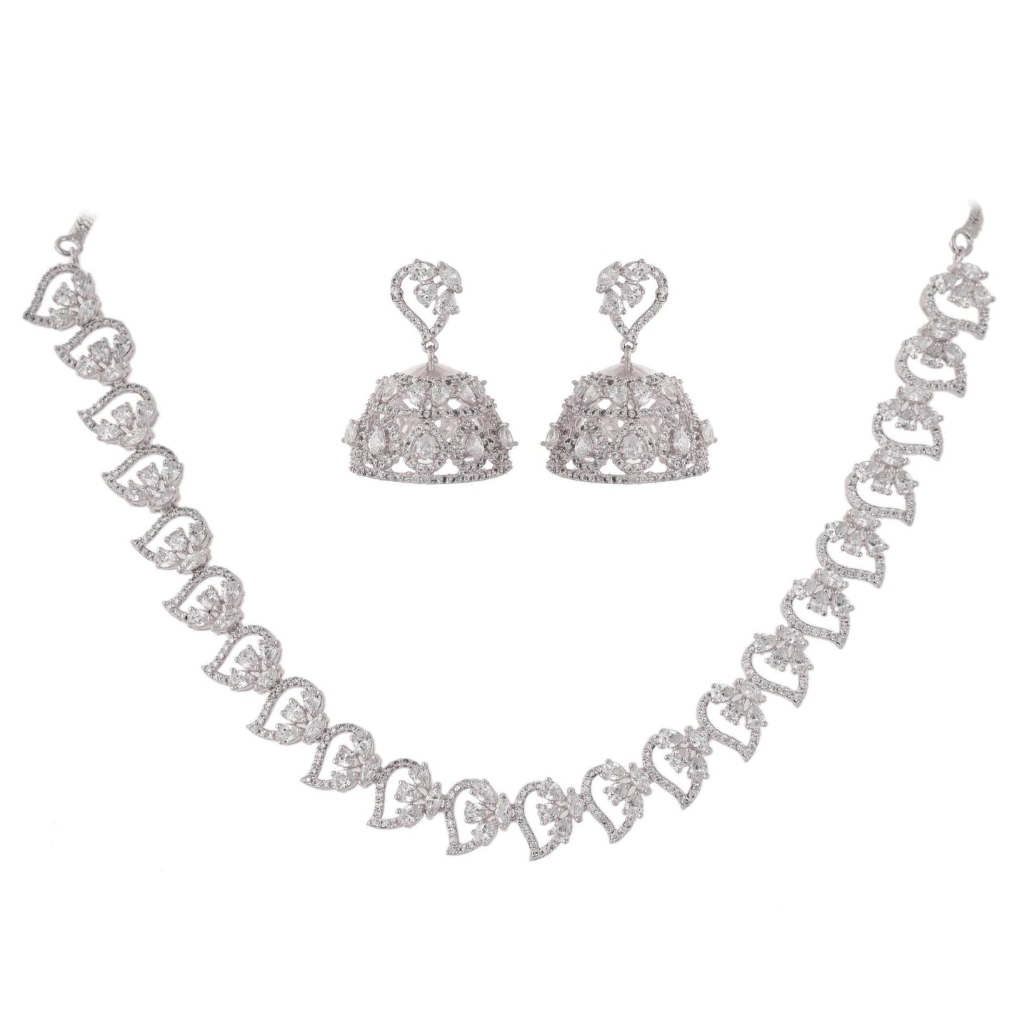 Timeless and Sophisticated CZ Necklace for Women T4 Jewels