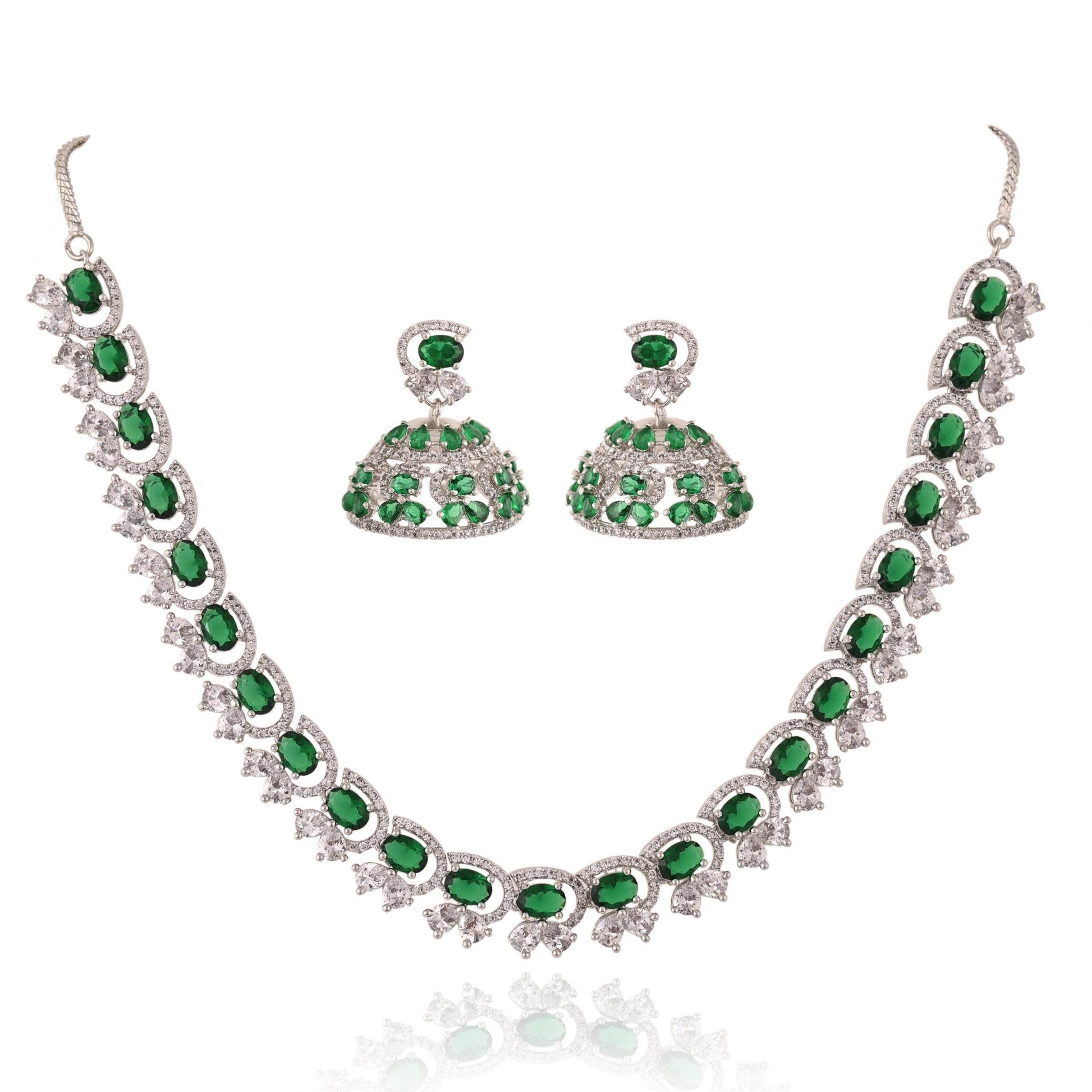 Delicate and Exquisite Handcrafted CZ Necklace for Women T4 Jewels
