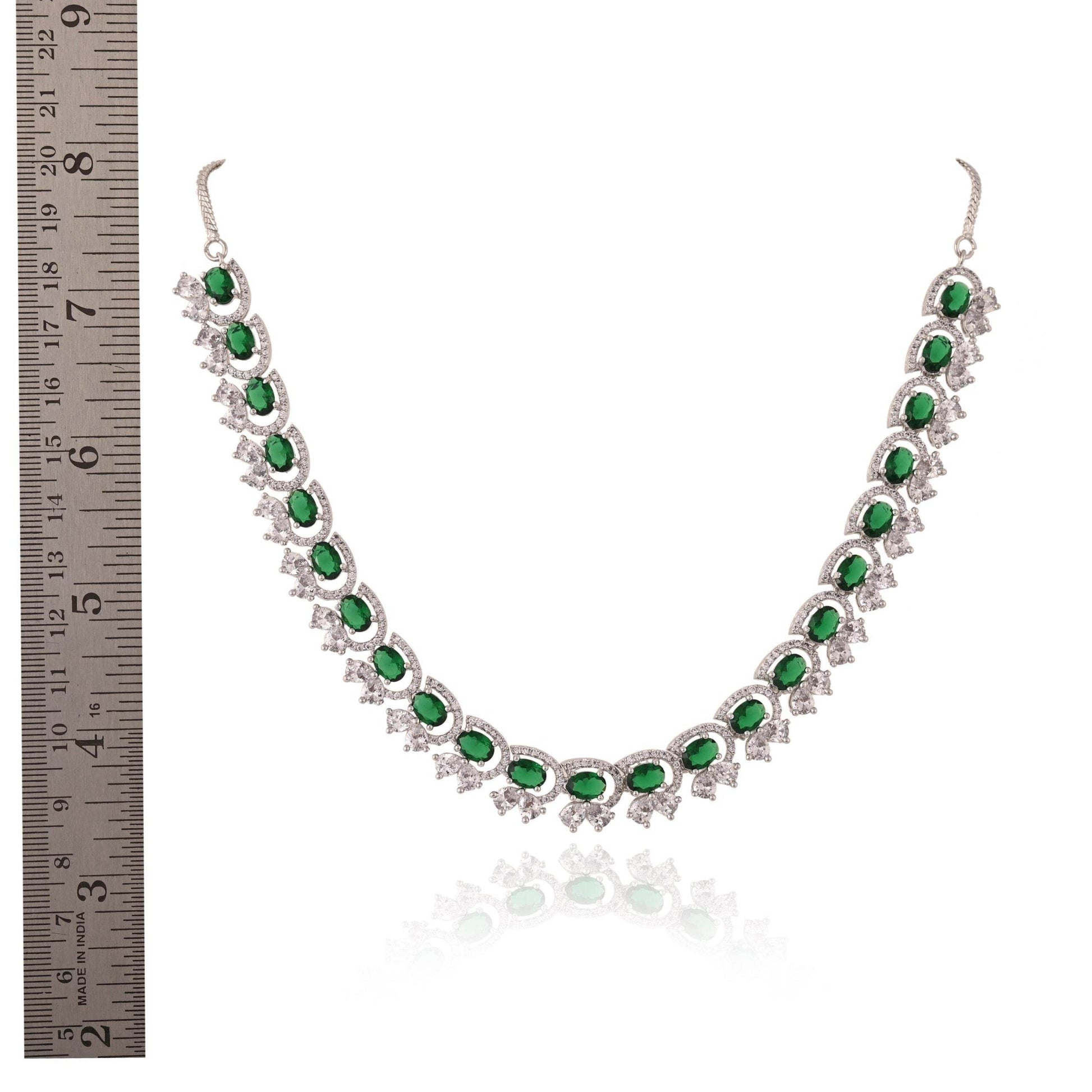 Delicate and Exquisite Handcrafted CZ Necklace for Women T4 Jewels