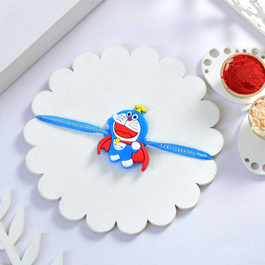 Doraemon Rakhi for Kids | Cartoon Rakhi for Raksha Bandhan 2025 - SR32 Rakhi T4 Jewels