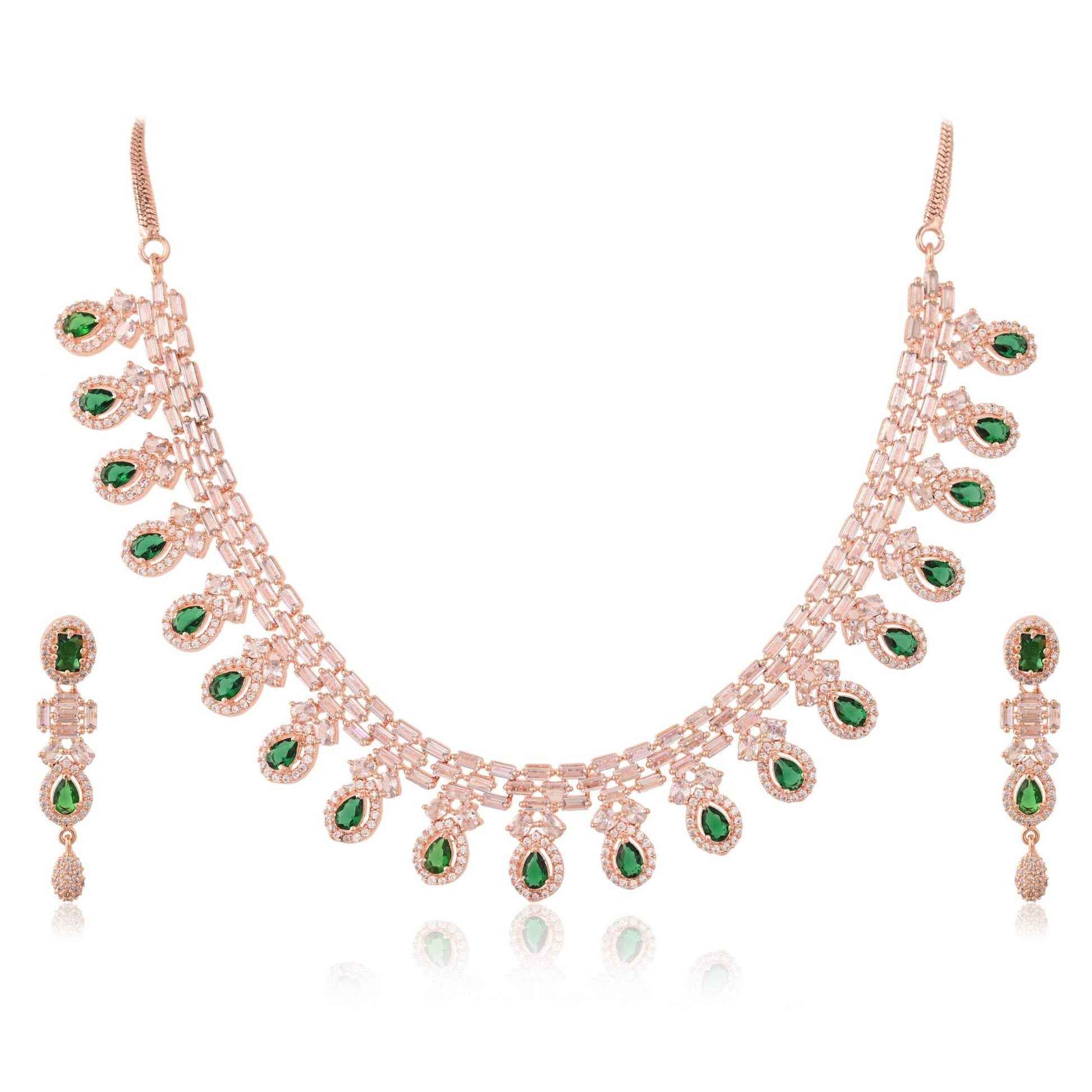 Women's Handcrafted CZ Necklace – An Elegant Piece of Jewelry to Last a Lifetime T4 Jewels