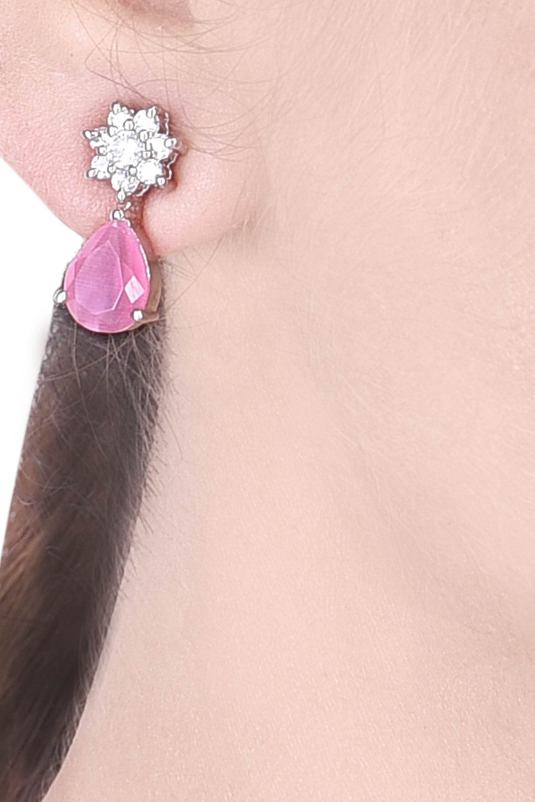 Feminine Handmade CZ Necklace Set Jewelry for Women - Show Your Femininity T4 Jewels