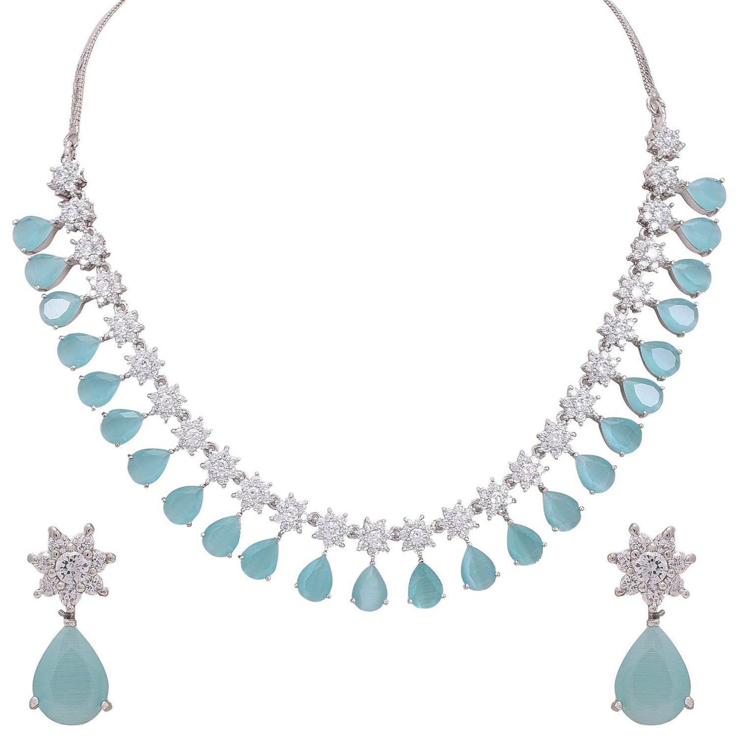 Stylish Handmade CZ Necklace Set Jewelry for Women - Showcase Your Style T4 Jewels