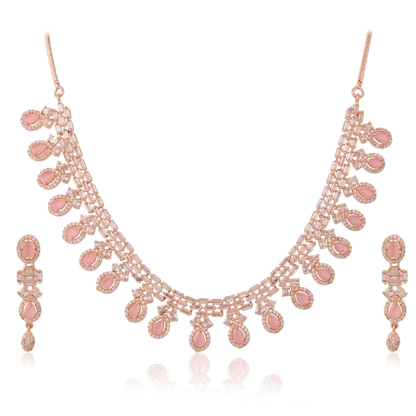 Exquisite CZ Necklace for Women – A Stunning Piece to Compliment Your Outfit T4 Jewels
