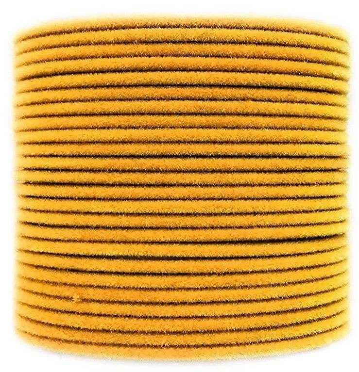 T4 Jewels Velvet Metal Bangle Set (Pack Of 24) Yellow Metal Bangles T4 Jewels