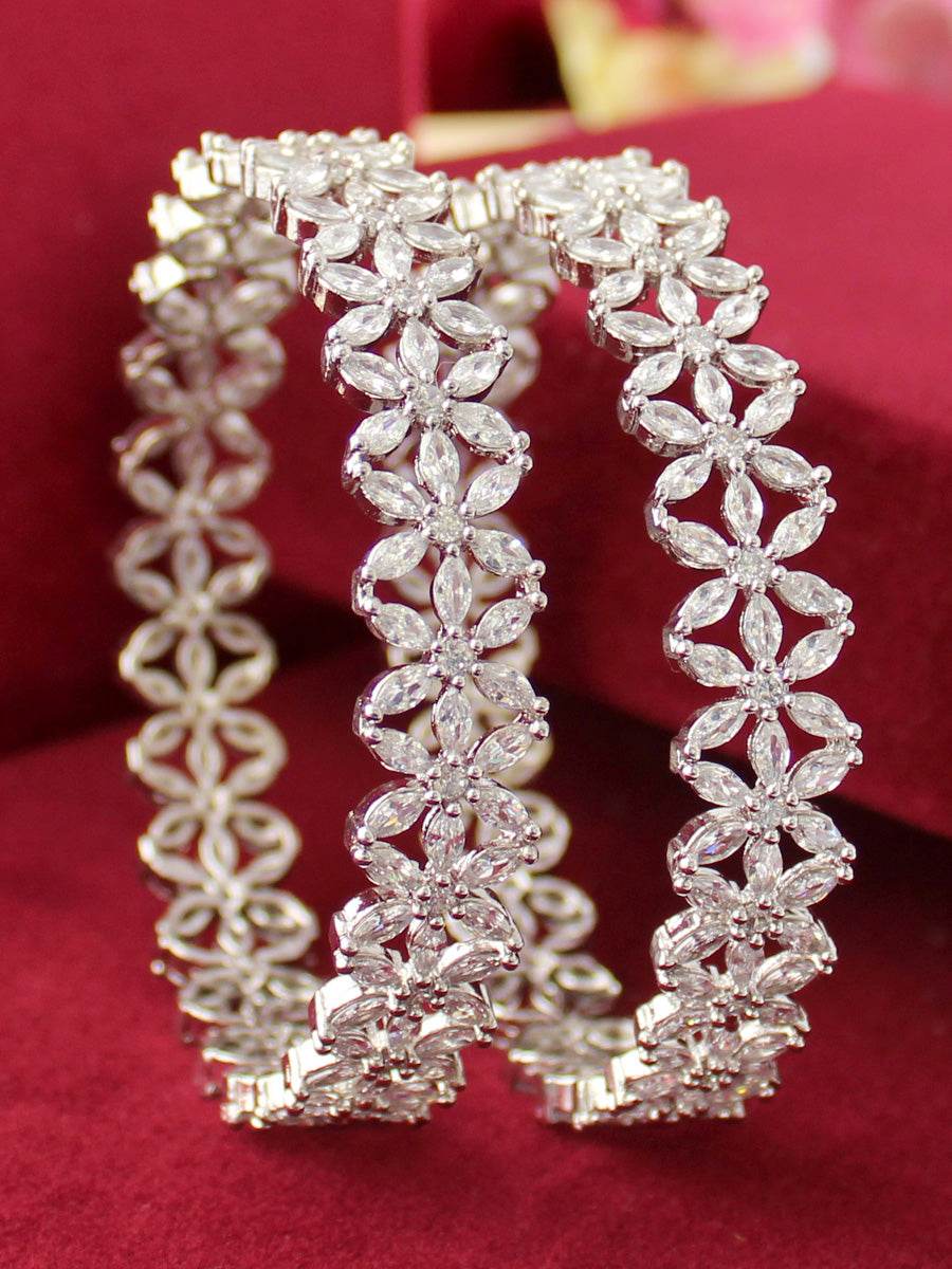 Romika Bangle Set Silver Bangles T4 Jewels