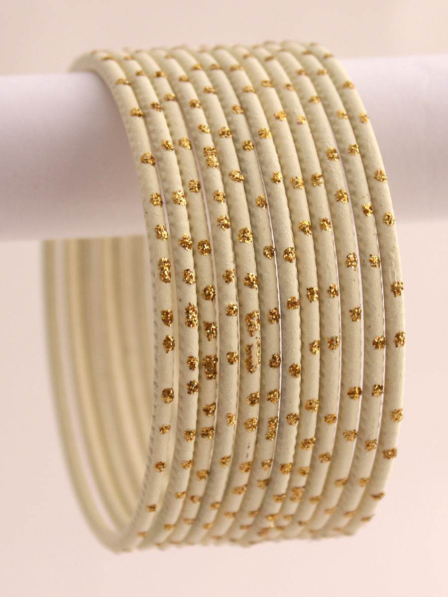 Sia Bangle Set Ivory Bangles T4 Jewels