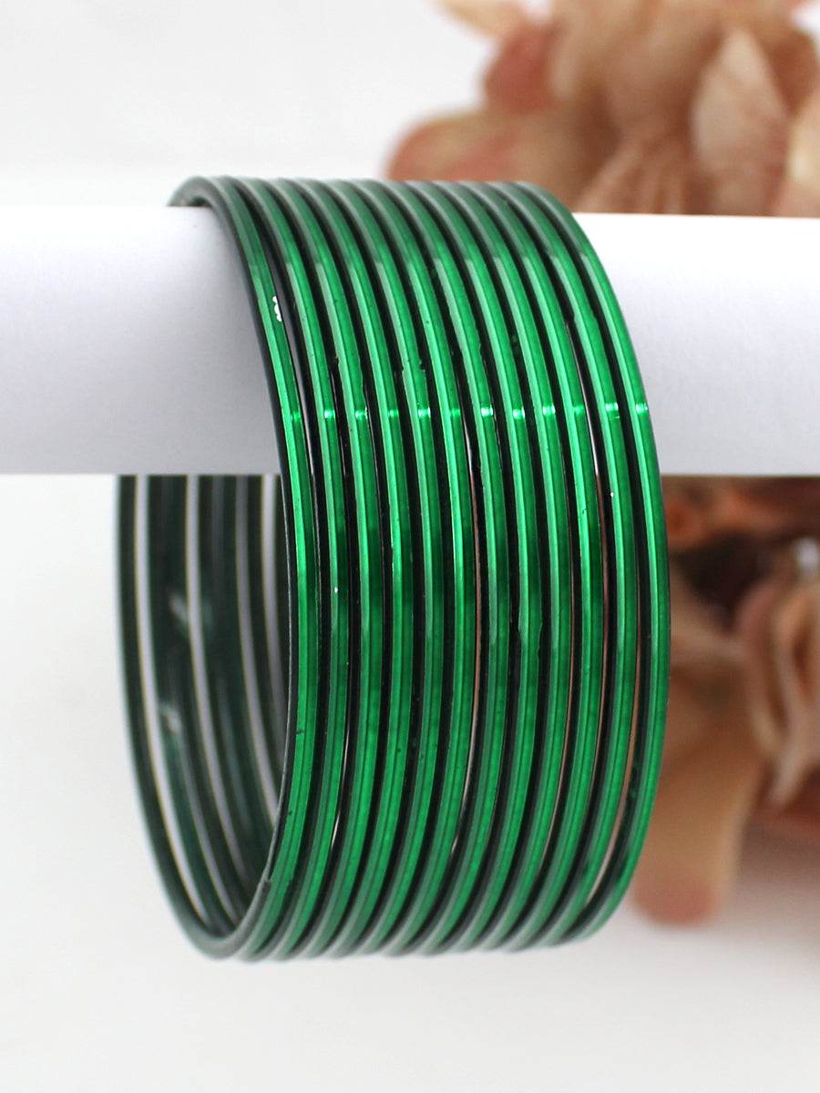 Arshi Bangle Green Bangles T4 Jewels