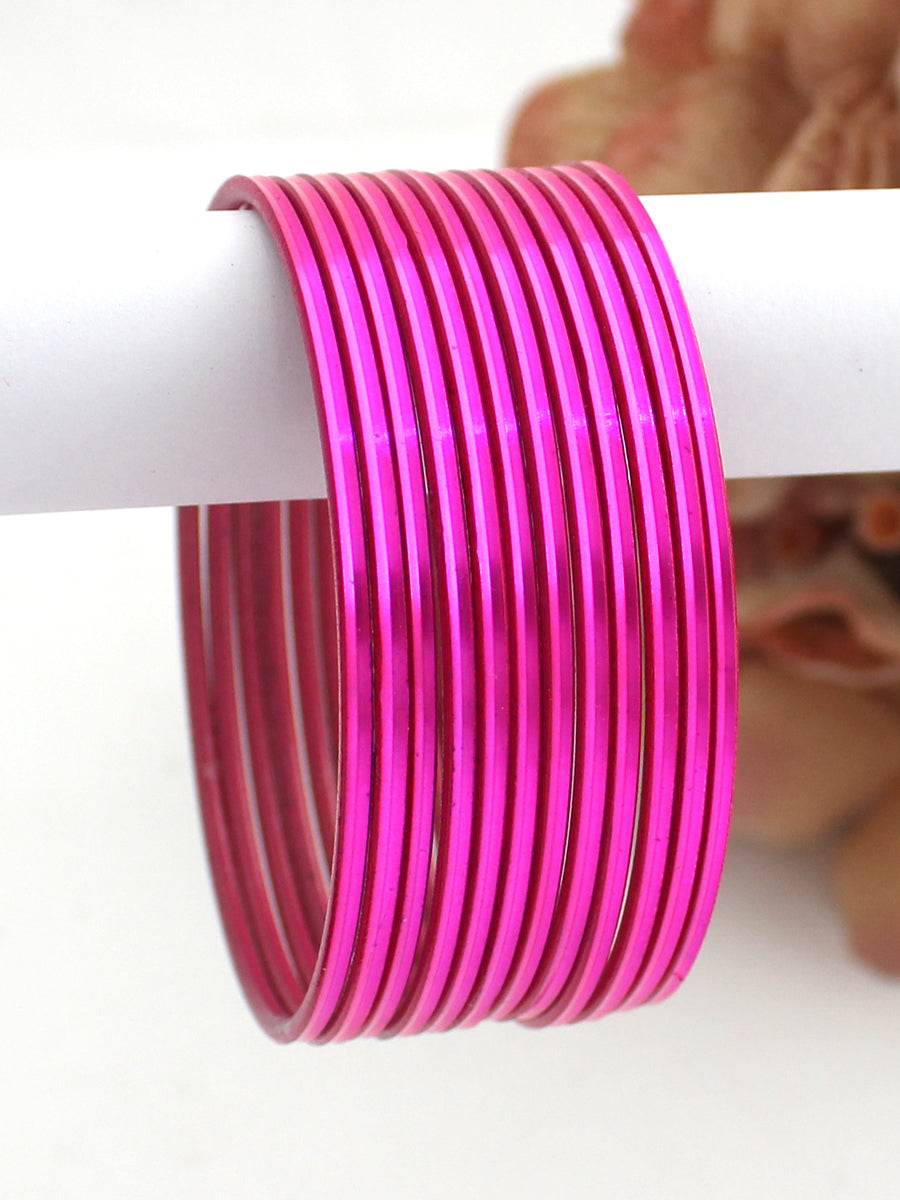 Arshi Bangle Hot Pink Bangles T4 Jewels