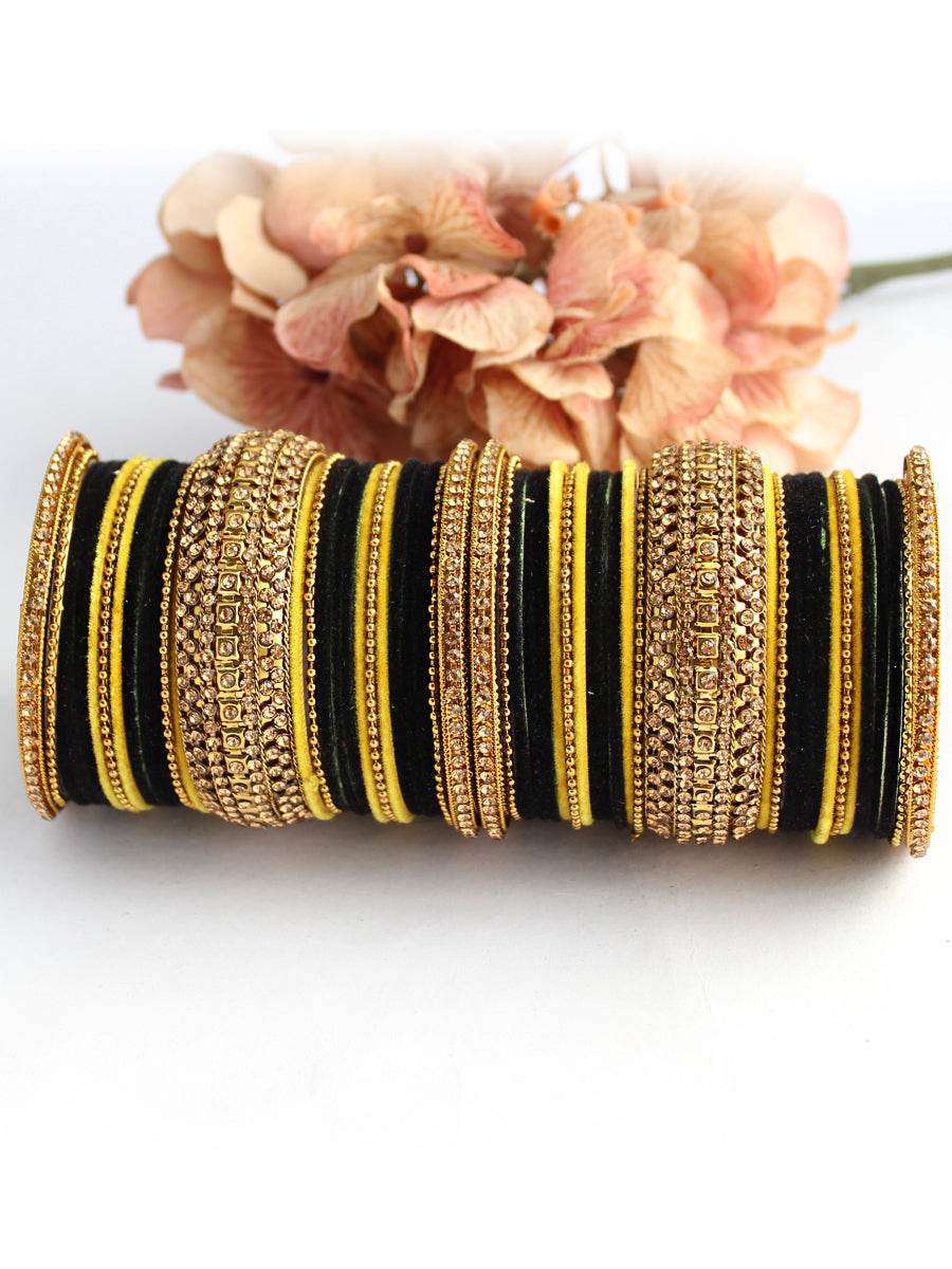 Maryam Bangle Set 2.1O Multicolor Bangles T4 Jewels