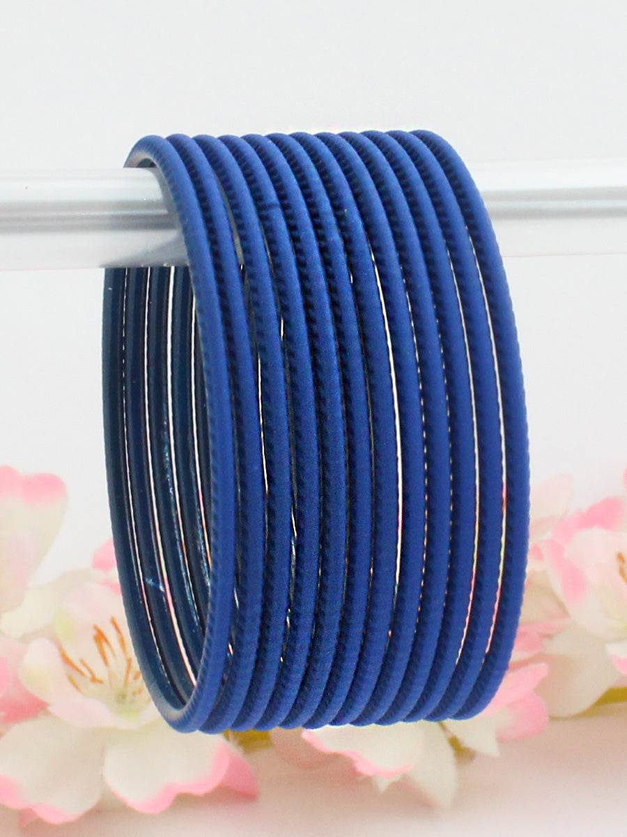 Sana Bangle Set Blue Bangles T4 Jewels