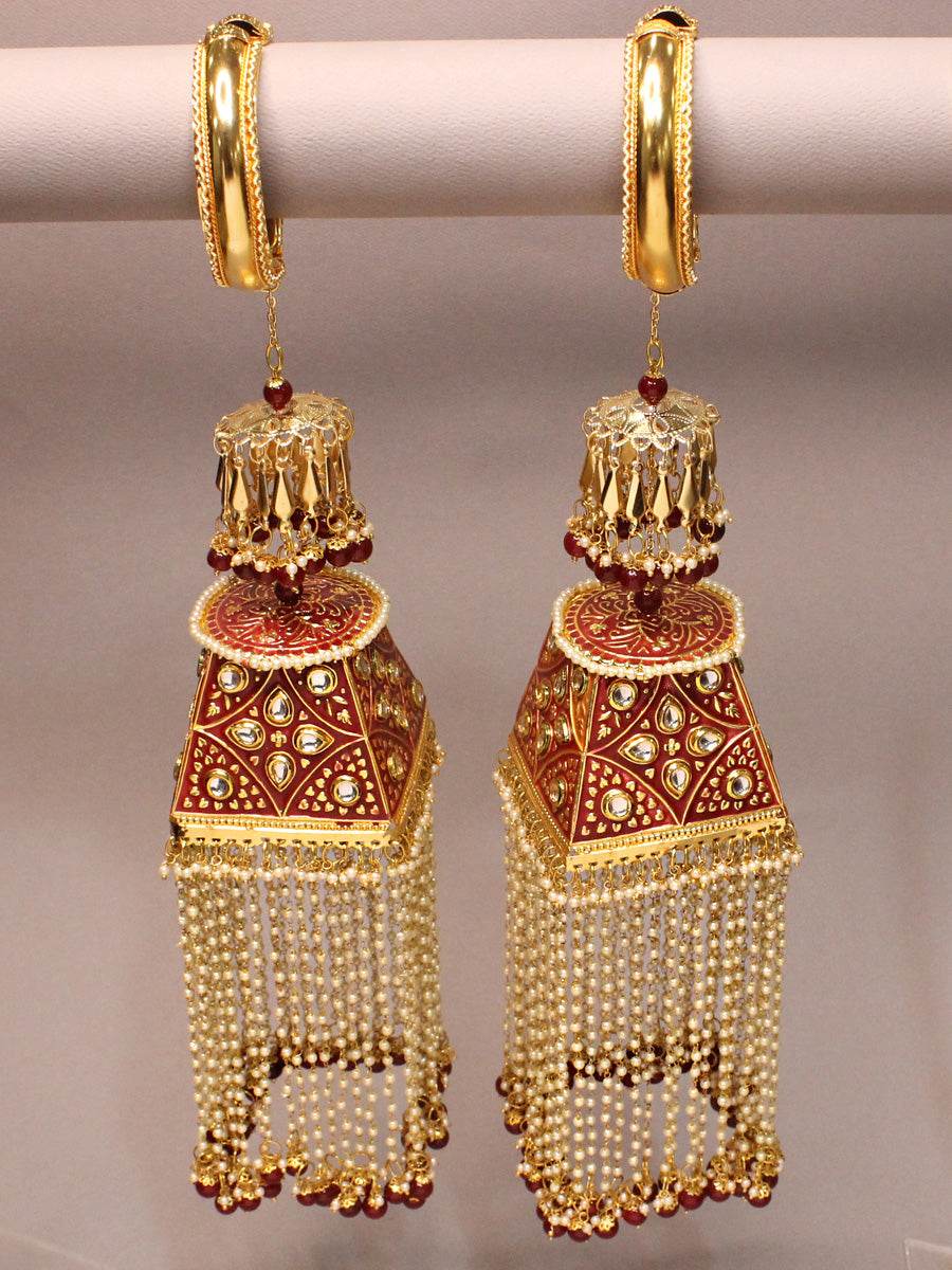 Pushkar Kaleeray Maroon Kaleeray T4 Jewels