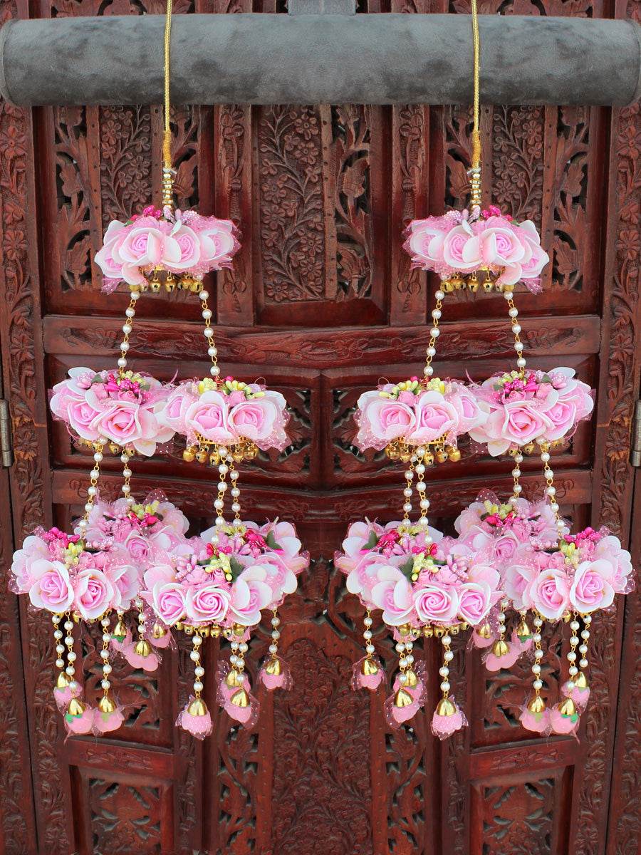 Gul Floral Kaleeray Pink Kaleeray T4 Jewels