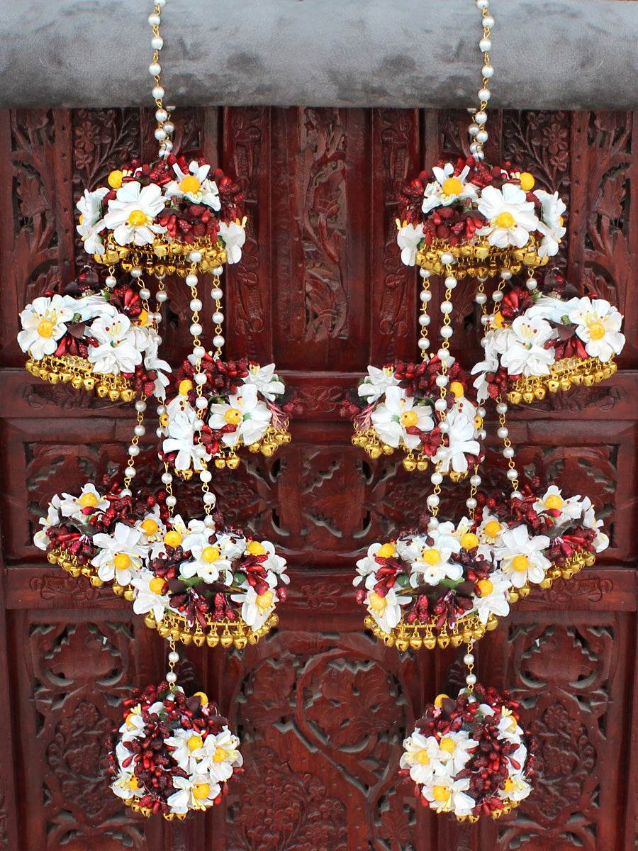 Jasmin Floral Kaleerey Multicolor Kaleeray T4 Jewels