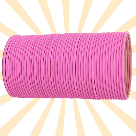 T4 Jewels Matte Desighn Neon Colour Branded Bangles Set For Women And Girls - (Pack Of 48 Bangles) - BD Metal Bangles T4 Jewels