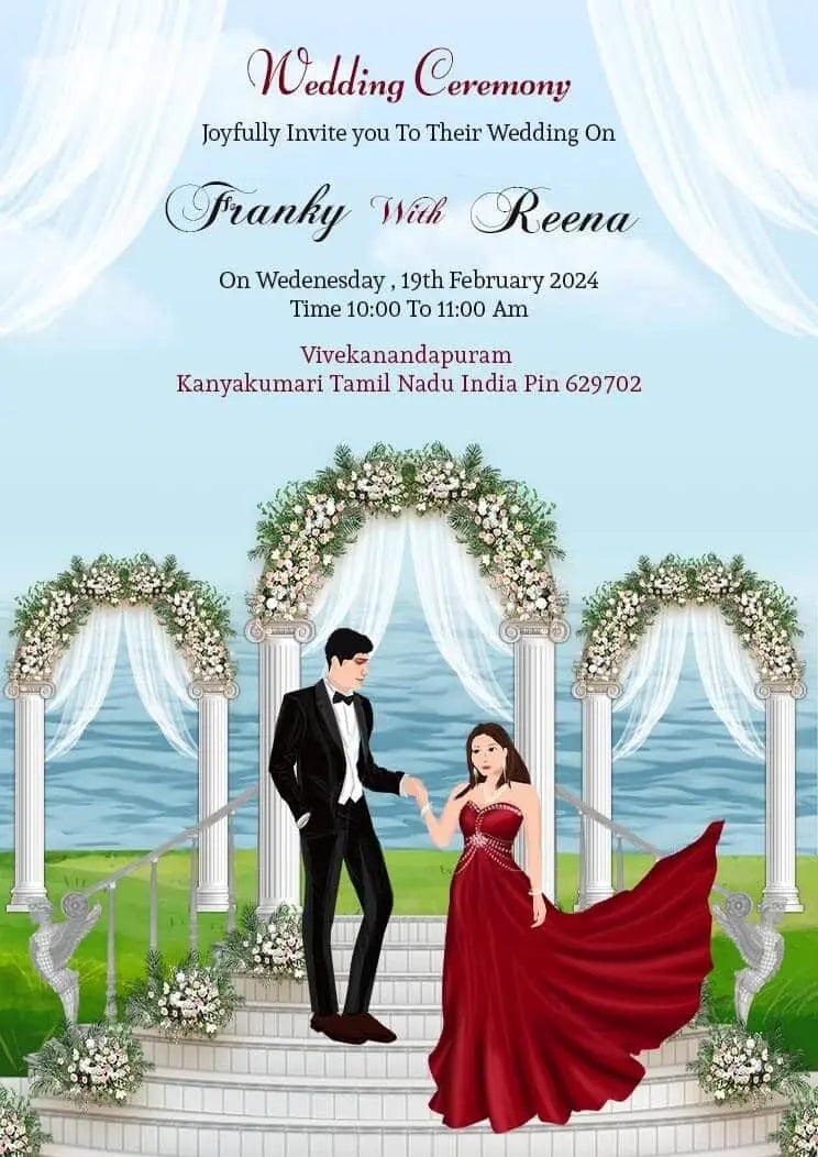 wedding invitation video