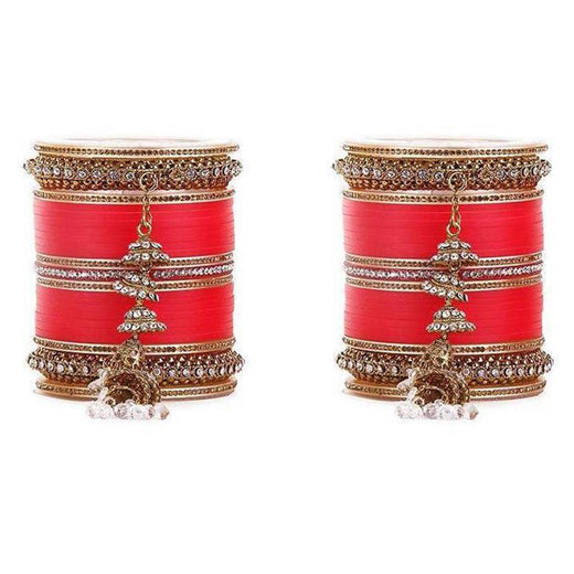 Beautiful Marriage Chura With Jhumki And Latkan