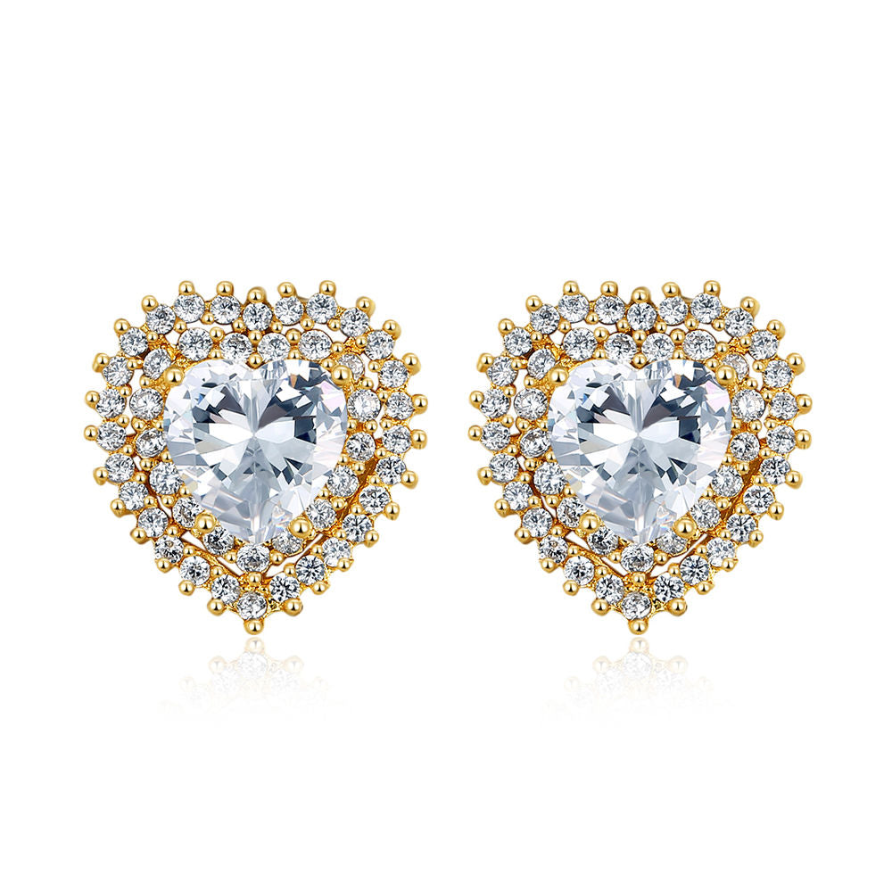 T4 Jewels American Diamond Earring For Women & Girls