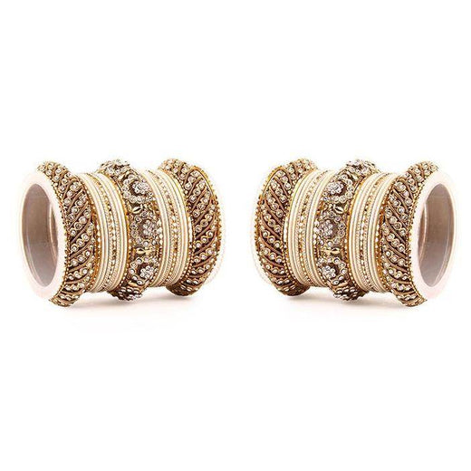 Set of 2 Solid Colored Bangle Set