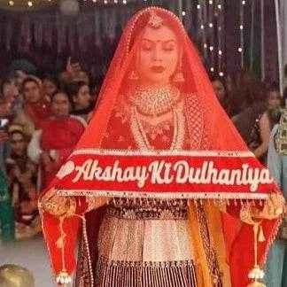 Bridal Wedding Entry Customized Dupatta For Weddings