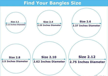 T4 Jewels Plane Matte Dotted Design Metal Bangles Set - (Set Of 24) T4 Jewels