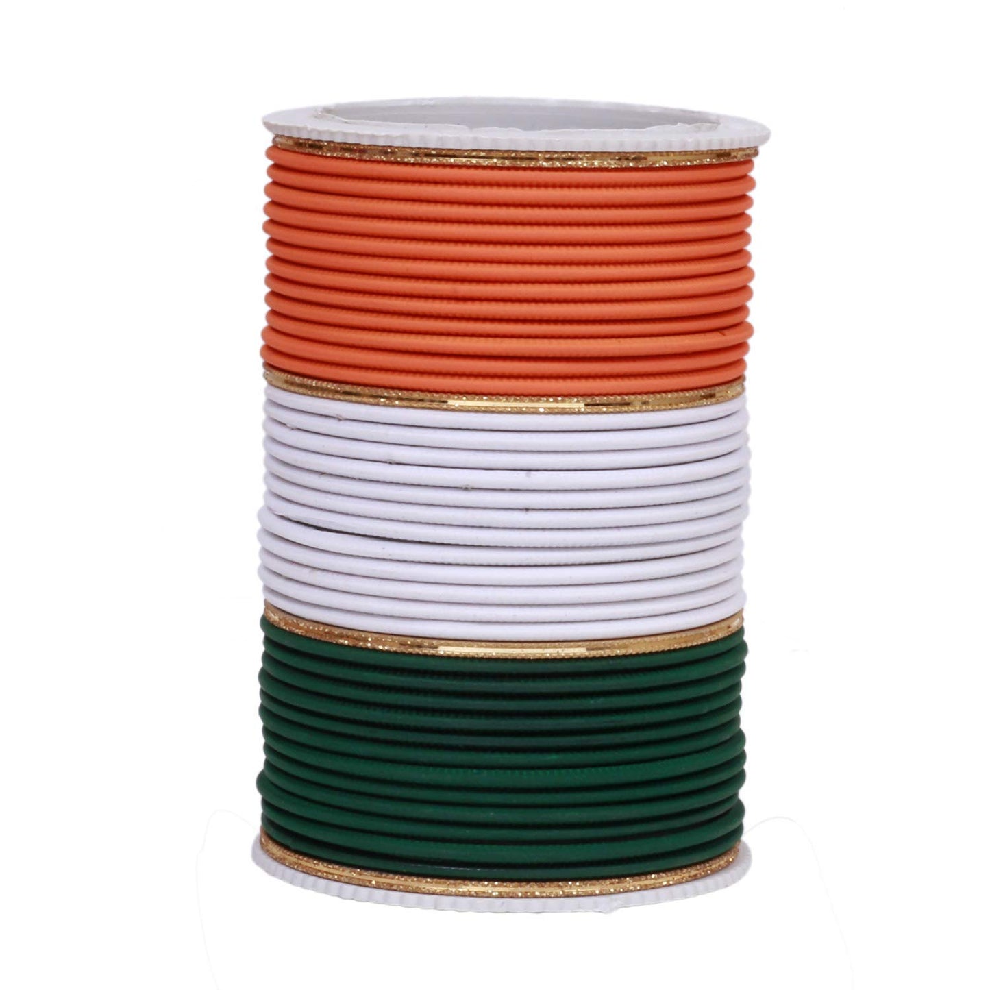 T4 Jewels Tricolor Bangles (Pack Of 36)