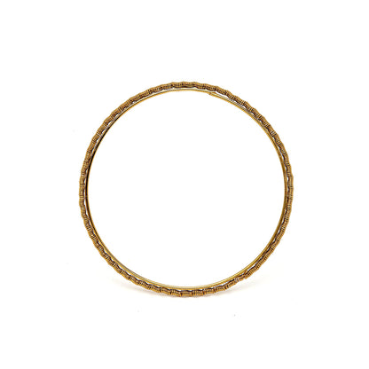 ZENEME Gold-Plated Matte Finish Velvet White American Diamonds Studded Bangles Set Of 36 For Girls and Women T4 Jewels