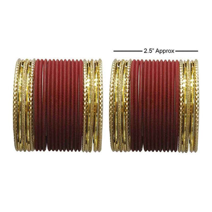 T4 Jewels Multicolours Matte Finish Designer And Beautiful Metal Bangles Set For Girls And Women T4 Jewels