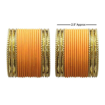 T4 Jewels Multicolours Matte Finish Designer And Beautiful Metal Bangles Set For Girls And Women T4 Jewels