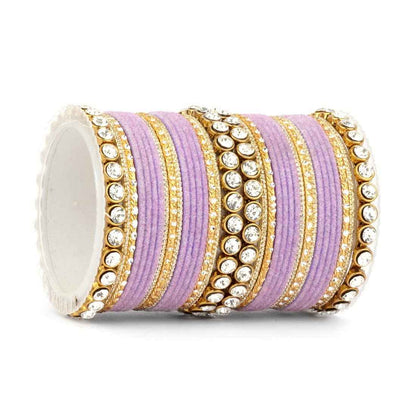 T4 Jewels Stylish Fashion Jewellery Stones & Beads Beautiful Glossy Finished Bangles Set For Women & Girls T4 Jewels