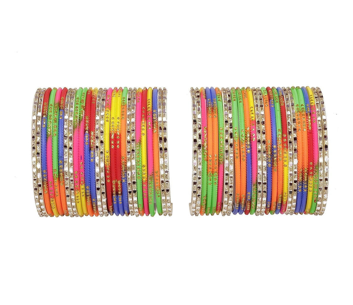 T4 Jewels Matte Finish Beautiful & Elegant Gold Designer Fashion Jewellery Metal Bangles Set For Women & Girls T4 Jewels