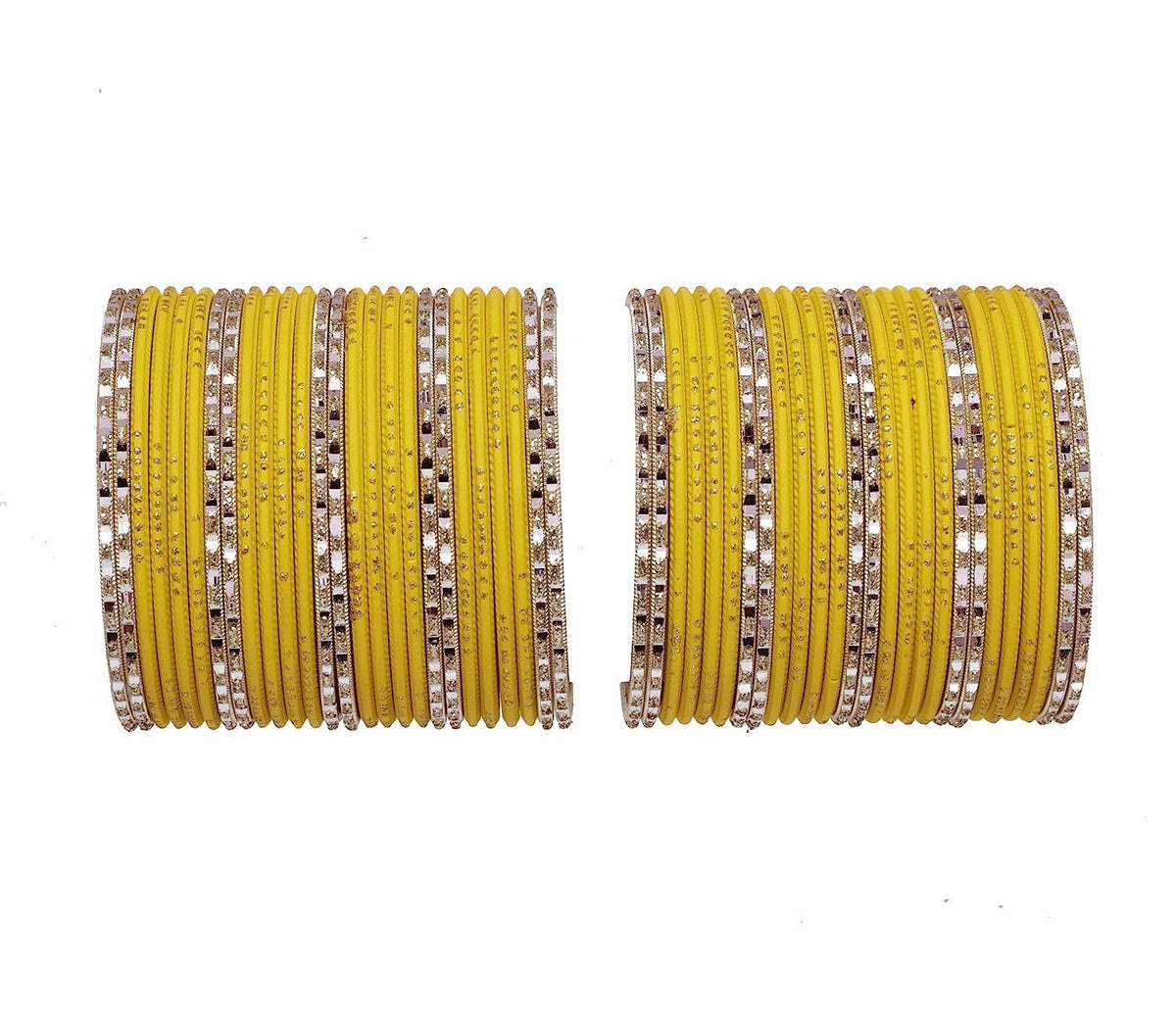 T4 Jewels Matte Finish Beautiful & Elegant Gold Designer Fashion Jewellery Metal Bangles Set For Women & Girls T4 Jewels