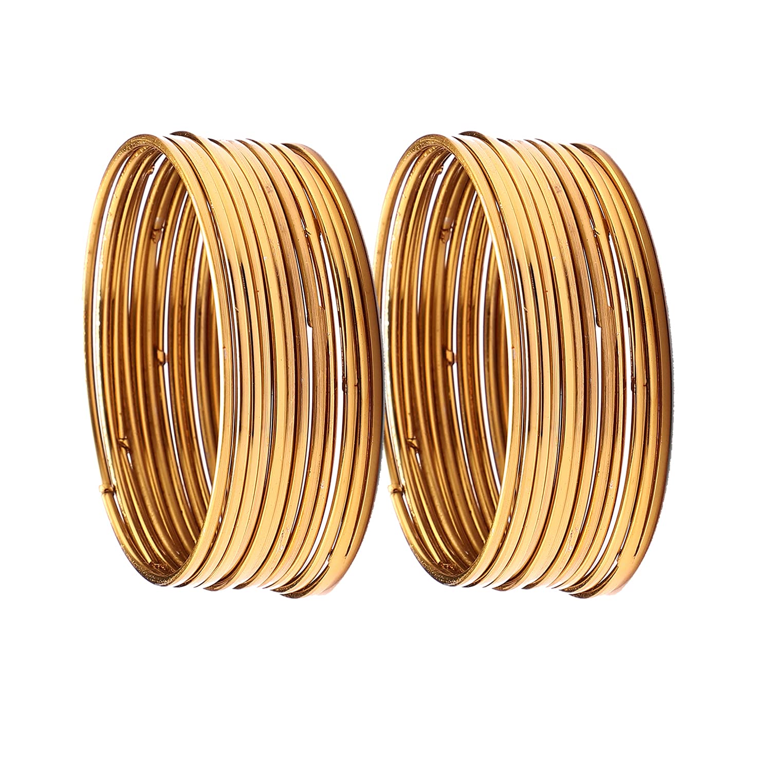 ZENEME Jewellery Traditional Silver Plated Oxidized Bracelet Bangles Set For Girls & Women 24Pieces Mehndi T4 Jewels