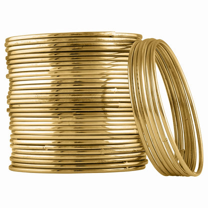 Peora Traditional Antique Look Oxidised Gold Plated Bangle Set for Women and Girls T4 Jewels