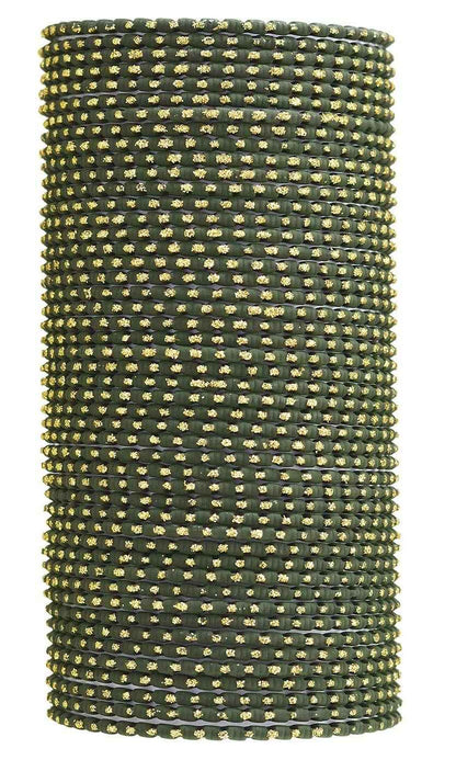 T4 Jewels (2.10 & 2.12 Size Designer & Beautiful Metal Bangle Set For Women & Girls - (Set Of 48)_Available In Large Sizes. T4 Jewels