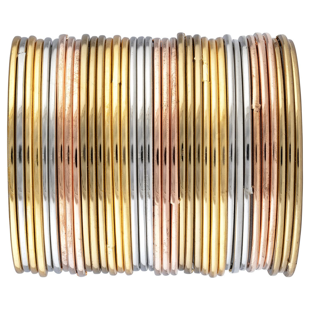 Peora Traditional Antique Look Oxidised Gold Plated Bangle Set for Women and Girls T4 Jewels
