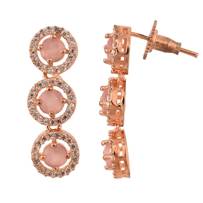 Luxury at its Best: Handcrafted CZ Necklace Set for Women T4 Jewels