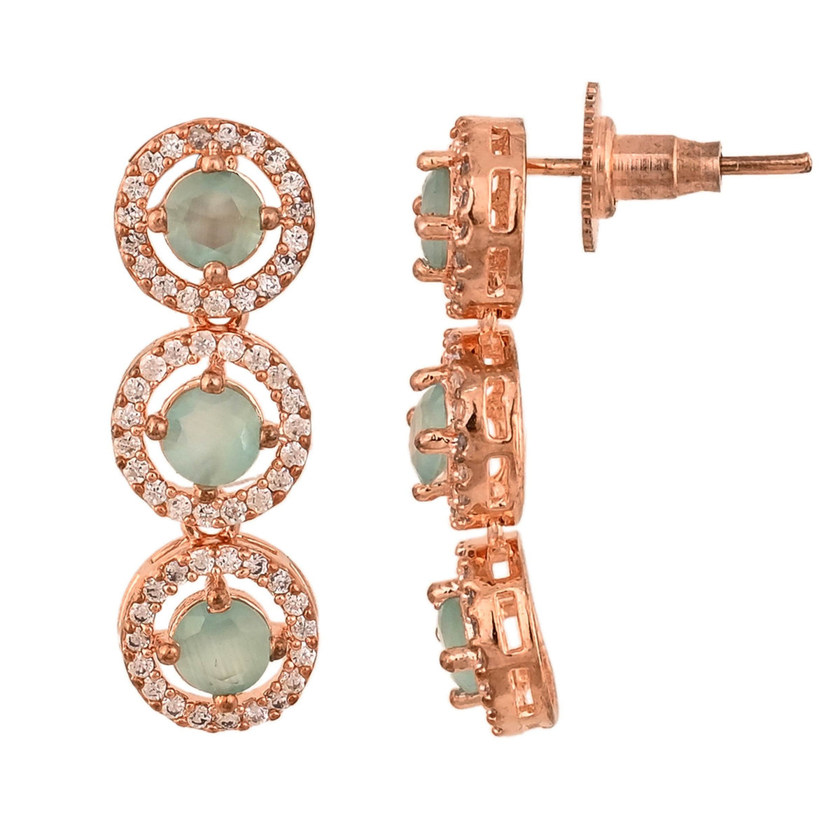 The Perfect CZ Necklace Set for the Perfect Woman: Handcrafted with Love T4 Jewels
