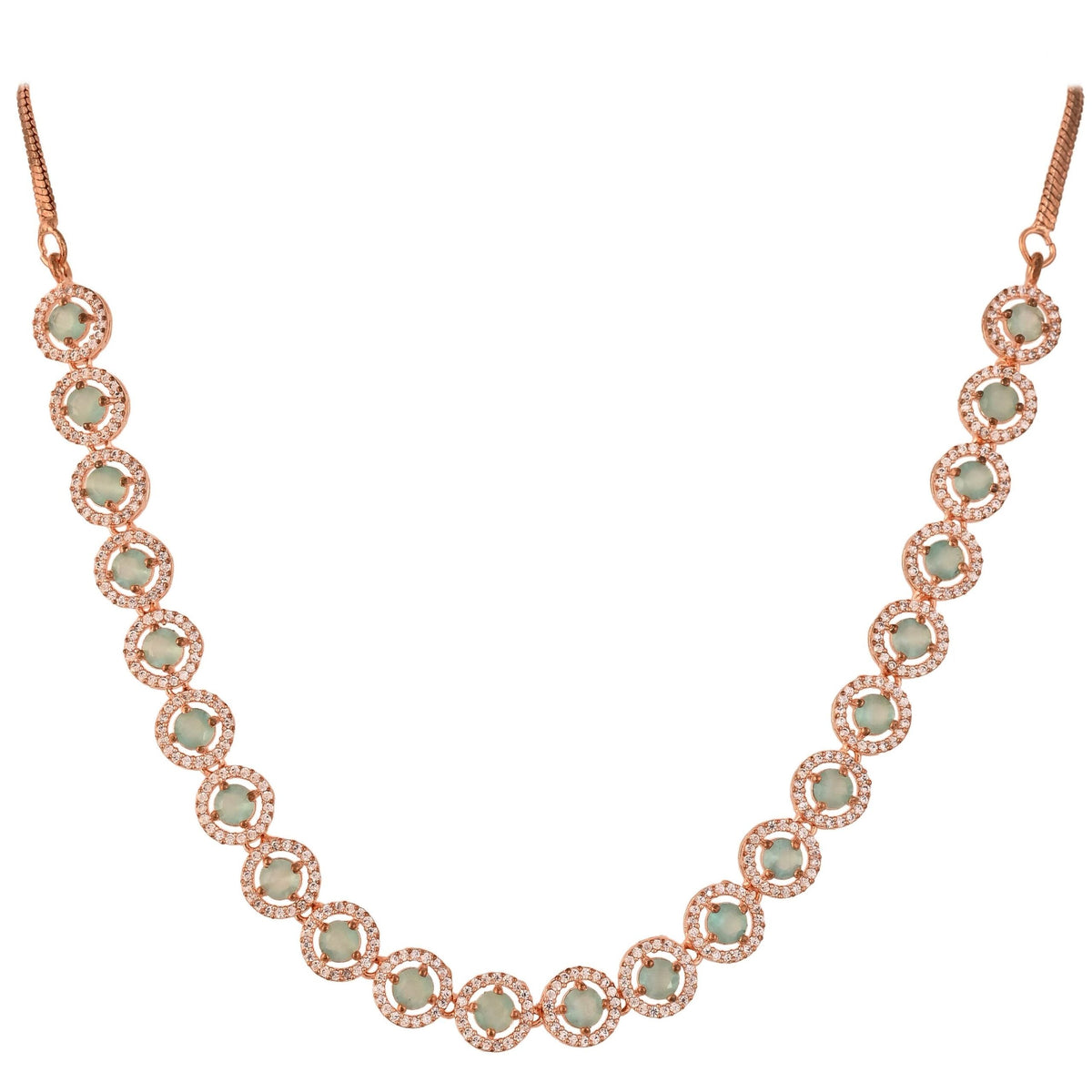 The Perfect CZ Necklace Set for the Perfect Woman: Handcrafted with Love T4 Jewels
