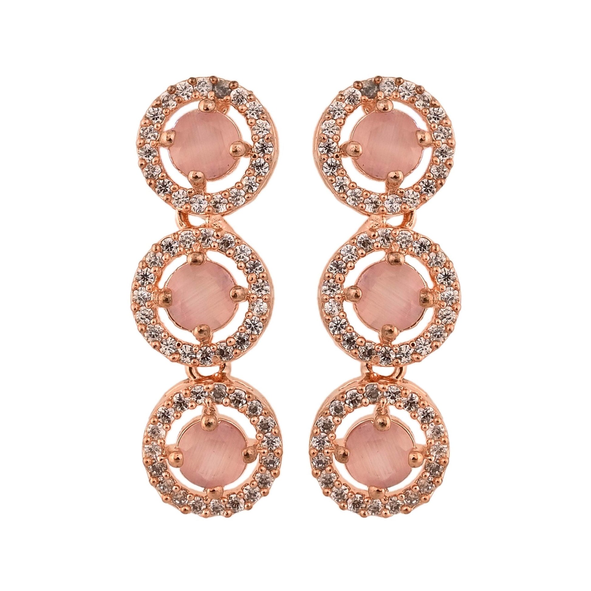 Luxury at its Best: Handcrafted CZ Necklace Set for Women T4 Jewels