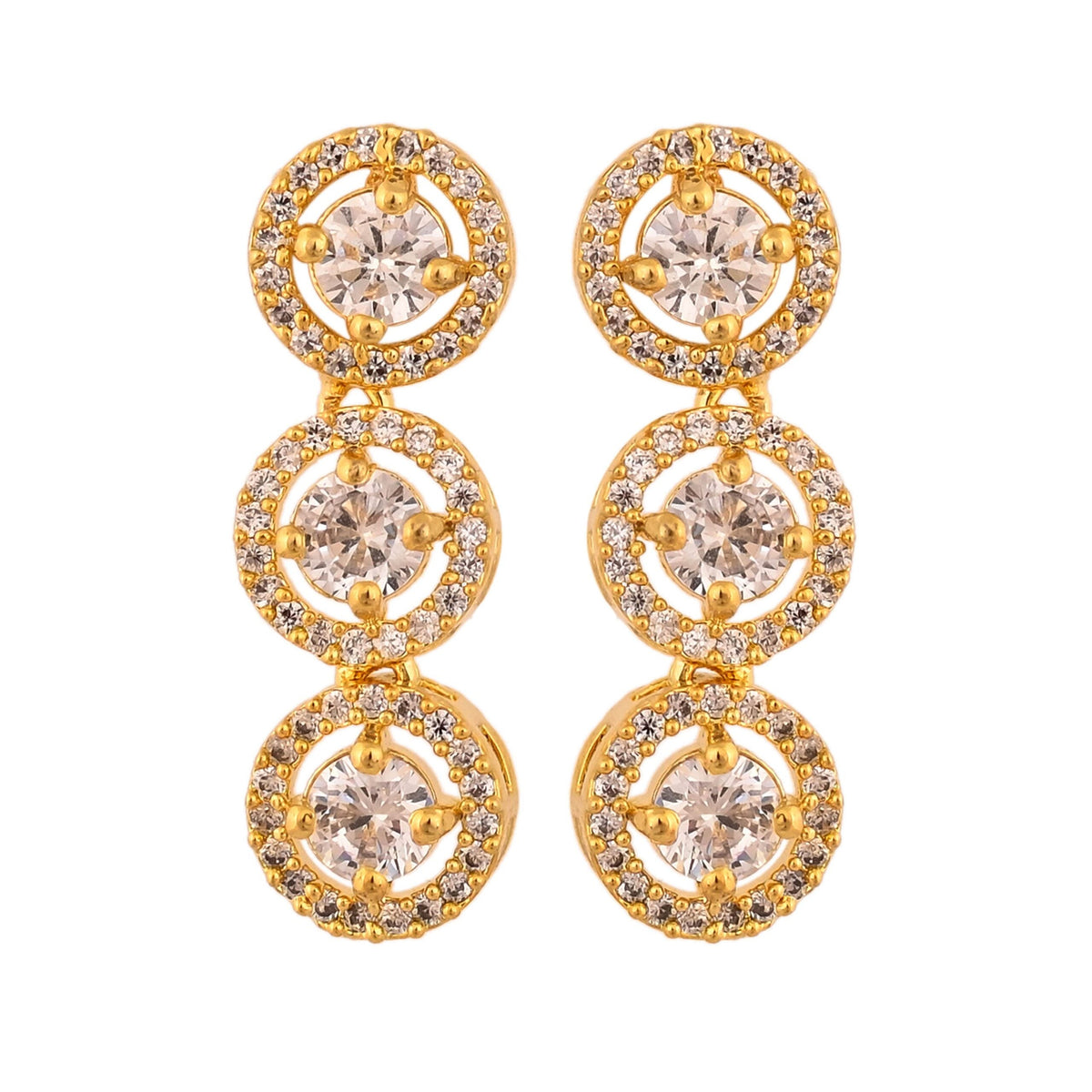 Flaunt Your Style with this Handcrafted CZ Necklace Set T4 Jewels