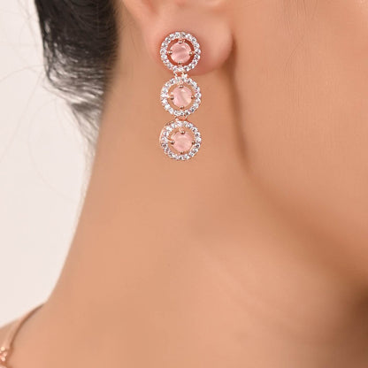 Luxury at its Best: Handcrafted CZ Necklace Set for Women T4 Jewels
