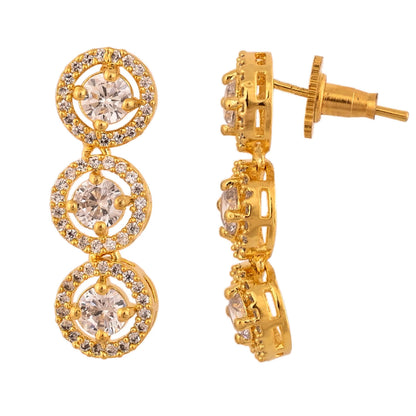 Flaunt Your Style with this Handcrafted CZ Necklace Set T4 Jewels