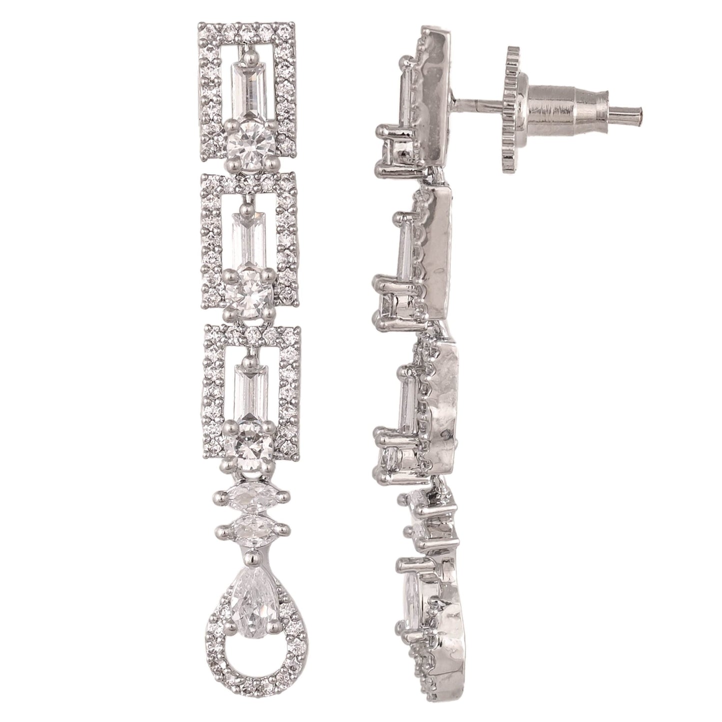 Stunning CZ Necklace Set: Luxury and Splendid Jewelry for Women T4 Jewels