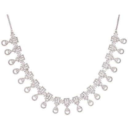 Stunning CZ Necklace Set: Luxury and Splendid Jewelry for Women T4 Jewels