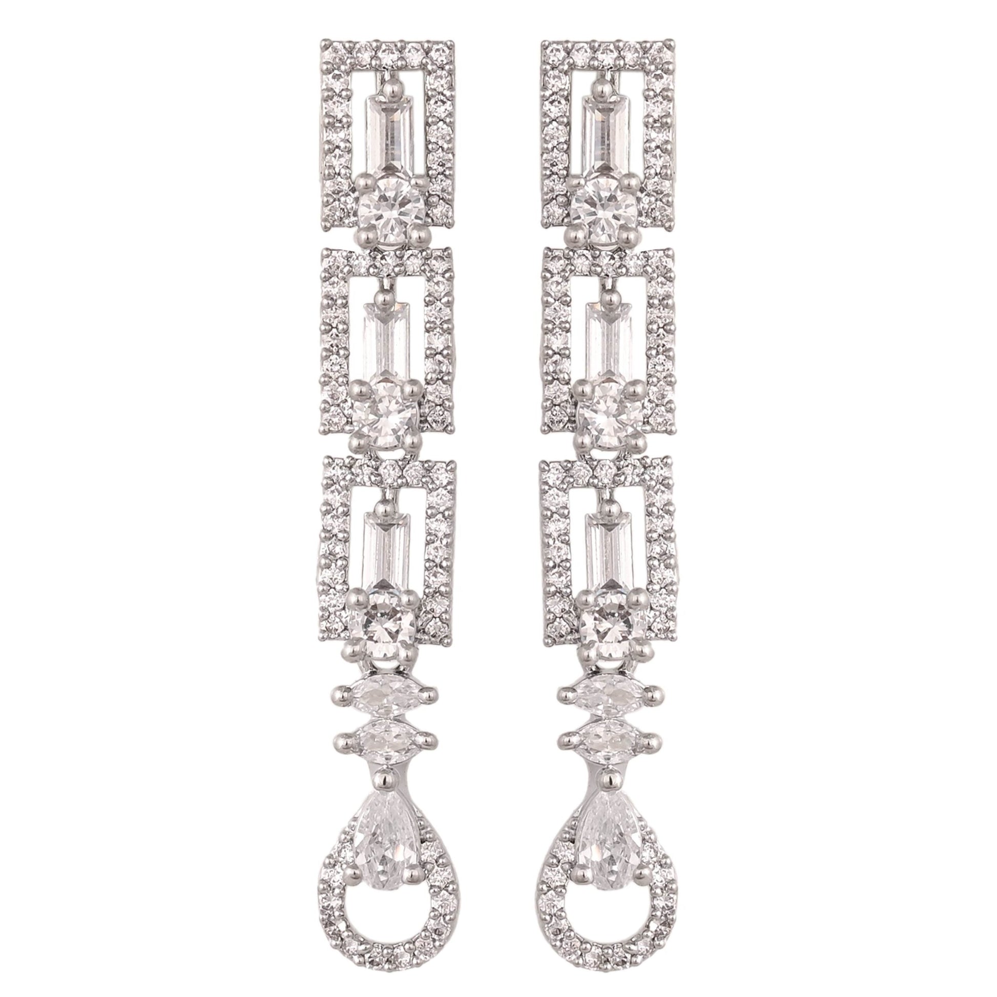 Stunning CZ Necklace Set: Luxury and Splendid Jewelry for Women T4 Jewels