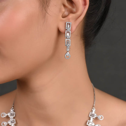Stunning CZ Necklace Set: Luxury and Splendid Jewelry for Women T4 Jewels