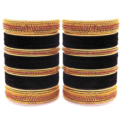 Traditional Brass based Bangle set by T4 Jewels for Both Hands