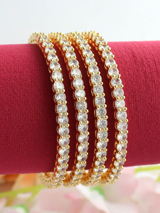 Rashmi Polki Bangles Golden Bangles T4 Jewels